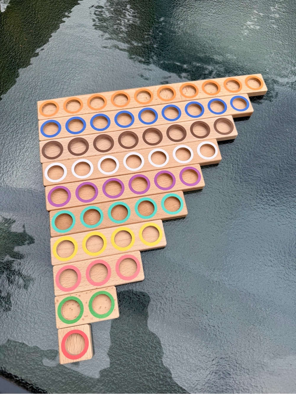Lovevery Counting Peg Board Set | Montessori Math Toy | Complete - Picture 3 of 7